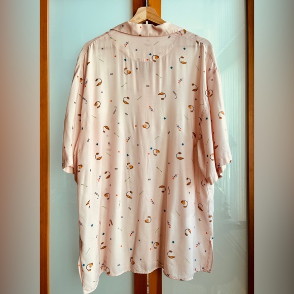 Relaxed fit short sleeve Zara button up - Picture 2 of 4